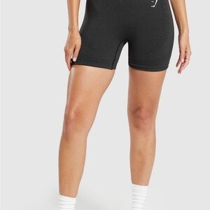 Gymshark Vital Seamless 2.0 Shorts - Black Marl